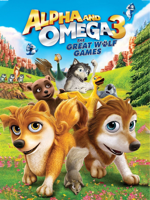 آلفا و امگا 3 مسابقات گرگی Alpha and Omega 3: The Great Wolf Games 2014